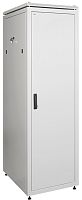 ITK Шкаф сетевой напольный 19" LINEA N 38U 600х600мм металлическая передняя дверь серый | код LN35-38U66-M | IEK